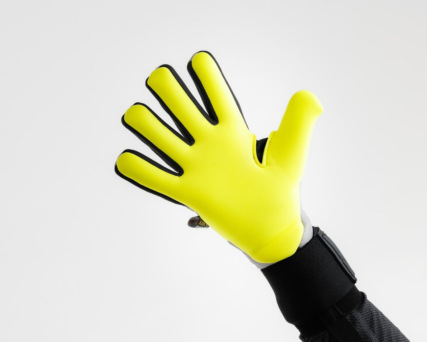 Grey Bolt Elite goalkeeper gloves