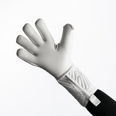 White 23/24 PRO goalkeeper gloves